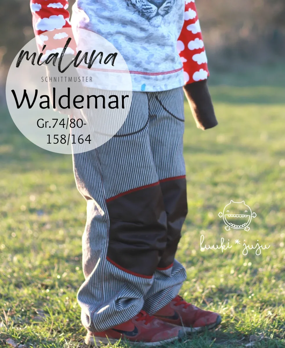 Waldemar, Outdoorhose, Schnittmuster