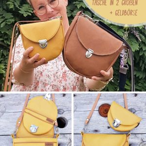 Doppelset: Tasche Hille & Geldbörse Gerti