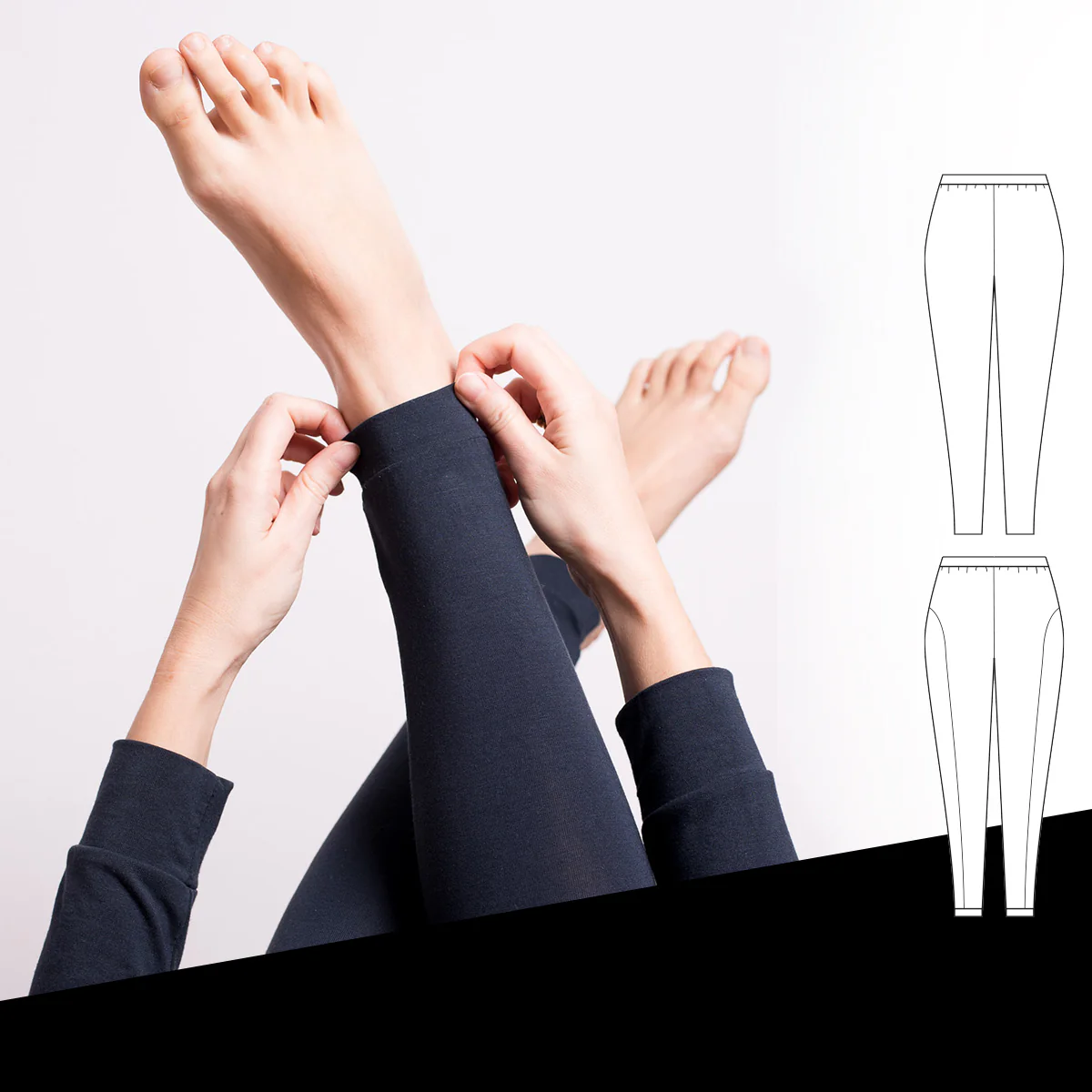 LaBasic Leggings, Schnittmuster – Bild 4